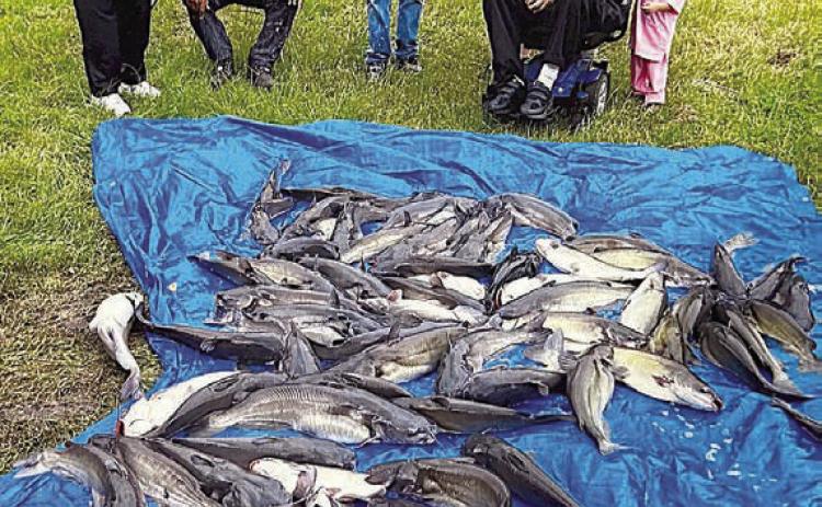 Pond stocked for PVa fishing event