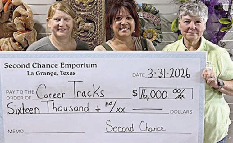 Donation made to Career Tracks