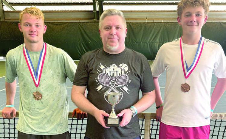 Herzik brothers place third at junior tennis state championships