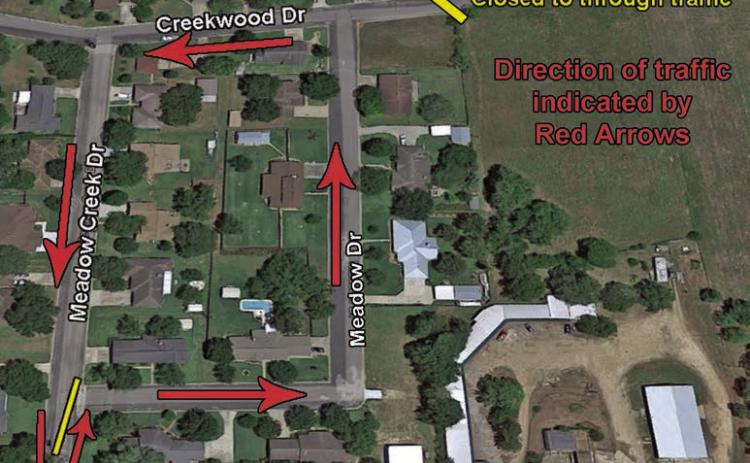 MEADOW CREEK SUBDIVISION TO HAVE ONE-WAY TRAFFIC ON HALLOWEEN NIGHT