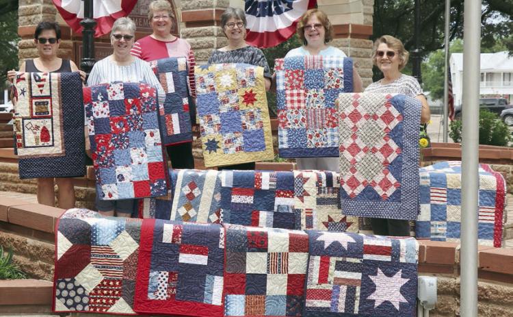 CVQG constructs lap quilts for veterans in nursing homes