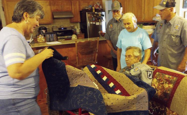 VVA Chapter 870 member receives Quilt of Valor