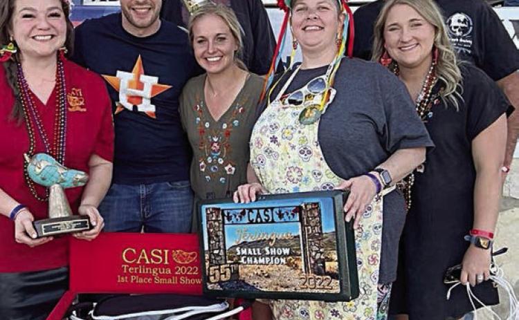 Freyburg’s Finest consists of (from left) Nicole Gabler, Kyle Sarver, Kylie Jackson, Keith Williamson, Kathleen Williamson, Tory Brunner, Jason Brunner and (not shown) Bo Darville.