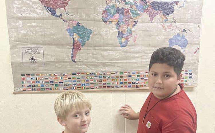 Learning about geography at BGC