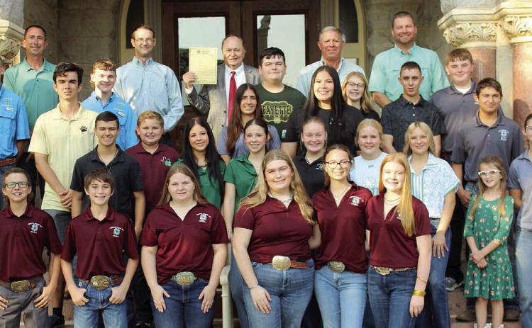 Fayette County Commissioners Court declares Oct. 4-10 as National 4-H Week