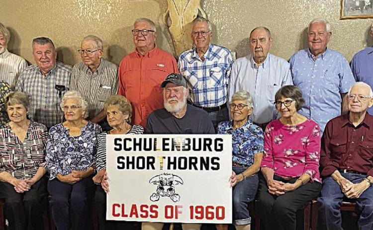Schulenburg High class of 1960 holds reunion
