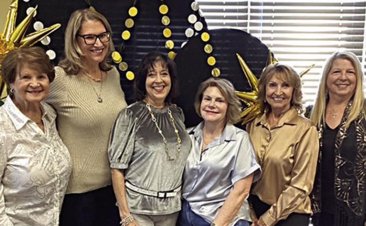 The social committee consisted of (from left) Lily Hilscher, Amy Lanouette, Barbara Moellenberndt, Pam Janda, Veronica Smith and Suzette Surman.