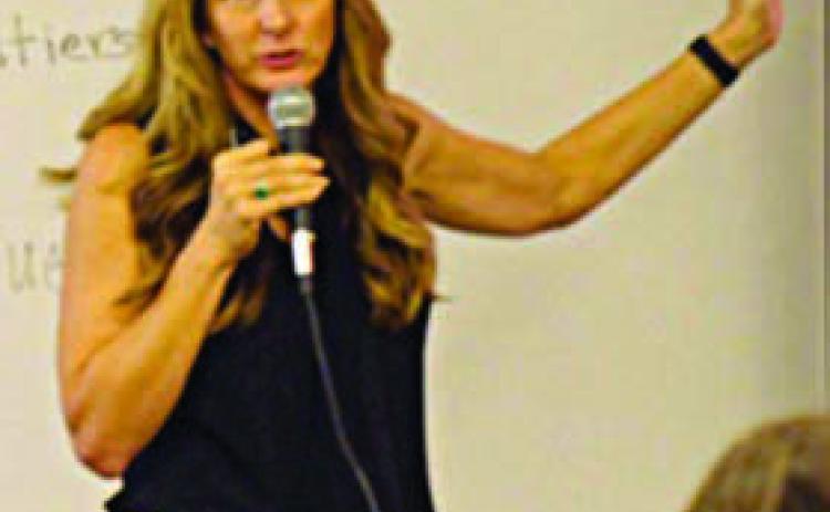 HIGH-POWEREd EdUCATION on donor development, event fundraising and marketing was brought by presenter Bridget Brandt.
