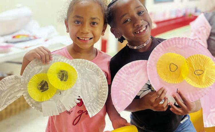 BGC members learn about owls