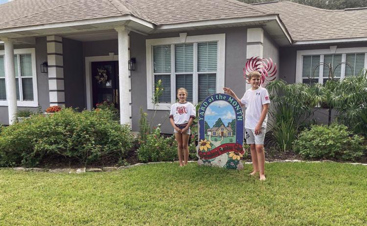 Yard of the month for October