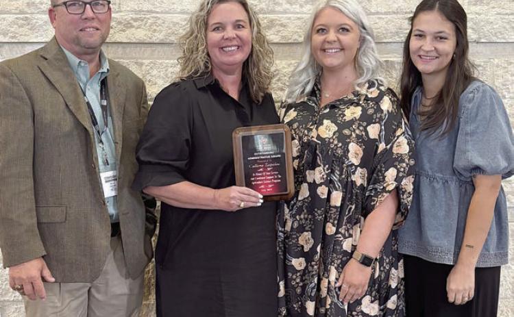 SHS principal awarded by ag teachers assn.