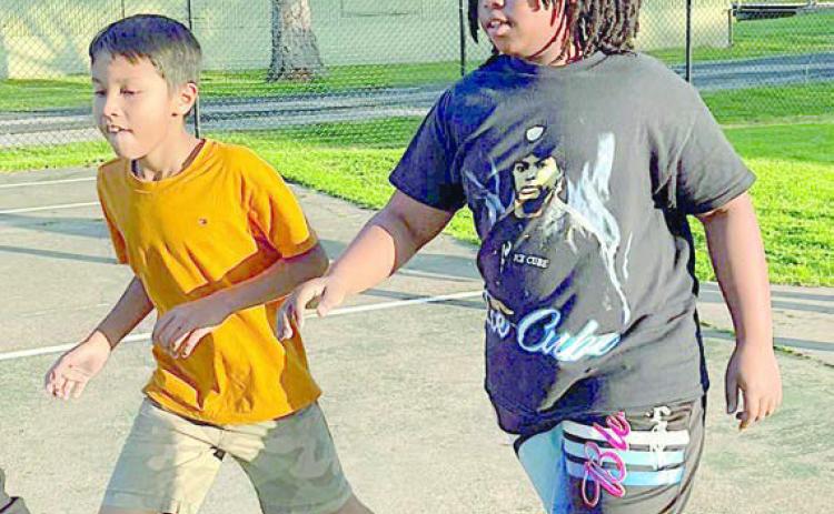 BGC members play Knockout