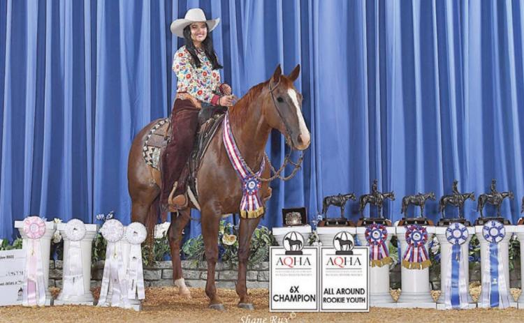 Segura named all-around Novice Youth at national championship show in Oklahoma