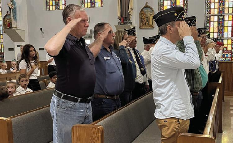 St. Rose honors veterans