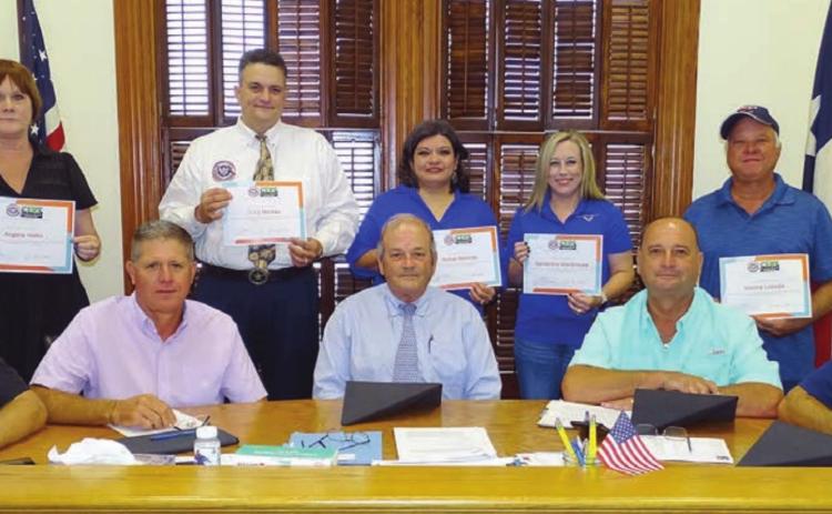Members of CERT recognized