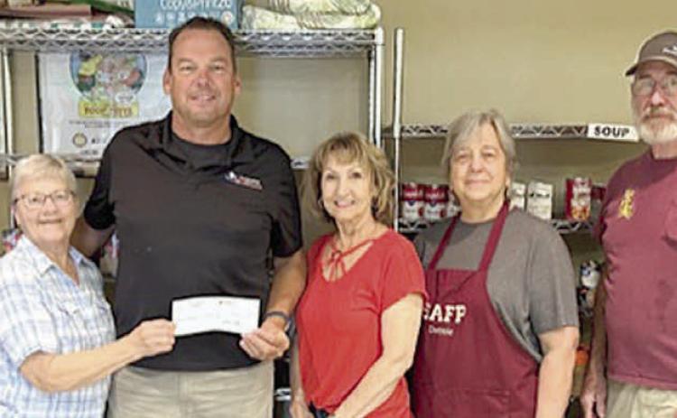 Tex Propane donates to Food Pantry