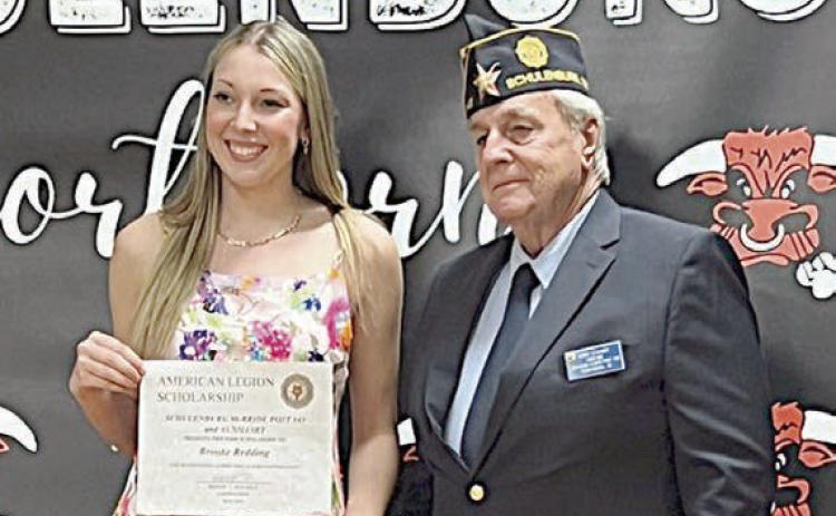 Legion/Auxiliary scholarship – Redding