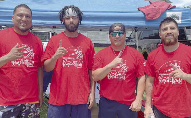 First place – “Bad Boyz” - (from left) Jose Moreno, Justin Handy, Eddie Guzman, and Isaac Contreras. Sticker Photo By Darrell Vyvjala