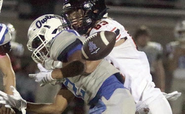 Horns up ‘D’ play but fall to Owls
