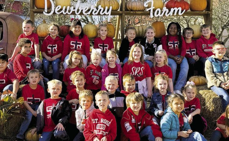 Two St. Rose classes visit Dewberry Farm