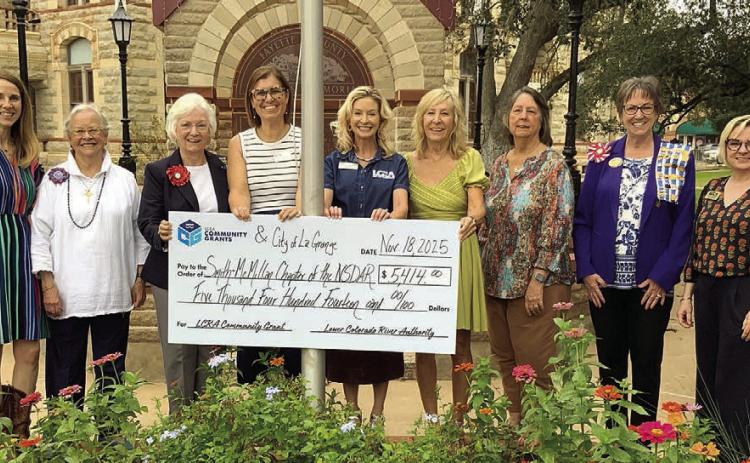 LCRA gives toward plaque for Revolutionary War hero