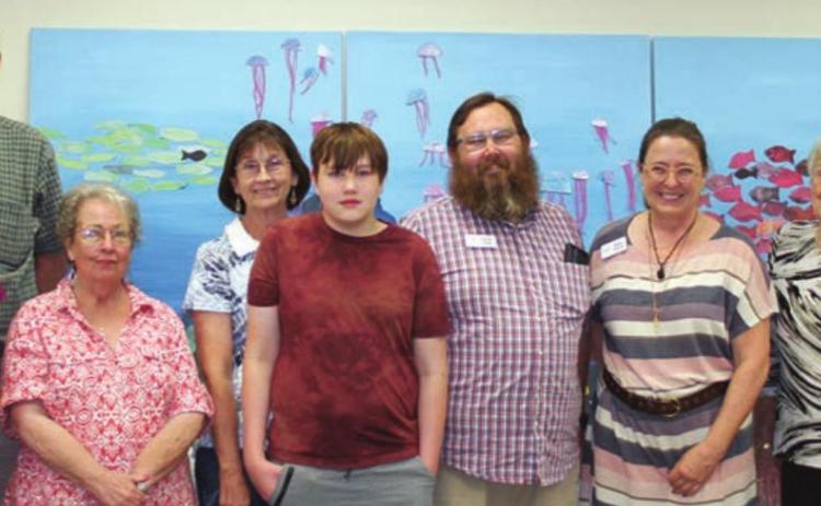 Craft program at Public Library