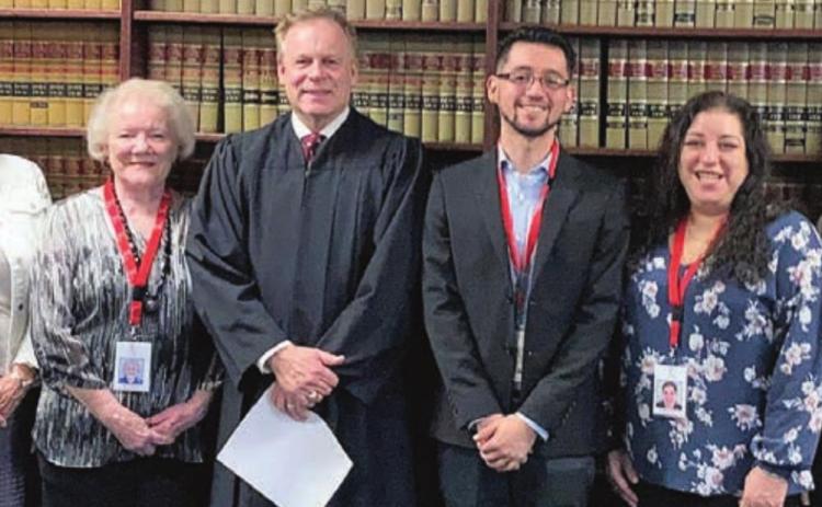 Eight CASA volunteers sworn in