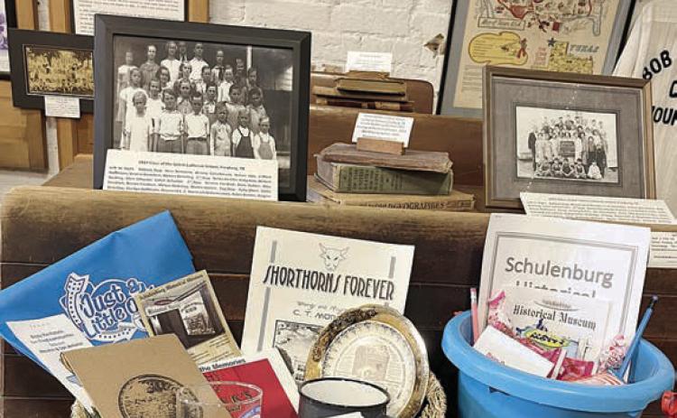 Museum holding gift basket drawing