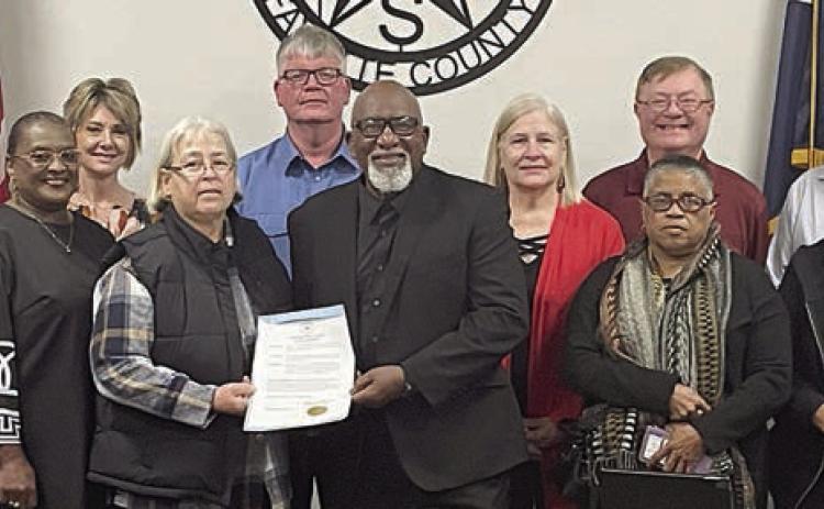 Proclamation presented for Black History Month