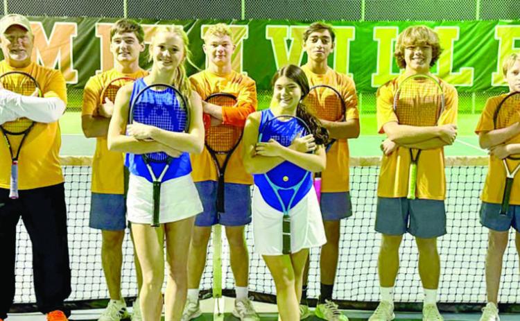 tennis team advances to sectionals championship