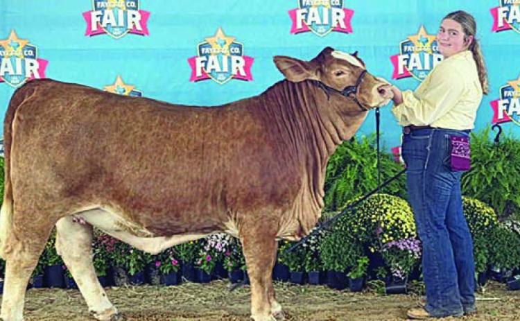 Grand Champion Heifer – exhibited by Rheagan Karisch.