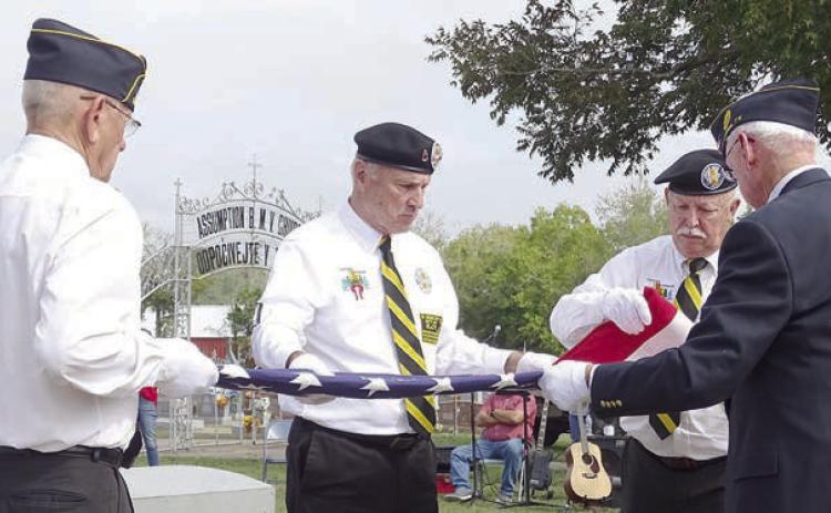 Annual Veterans Day observance held in Praha on Sunday
