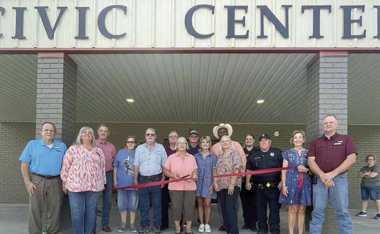 Ribbon cut at remodeled Civic Center