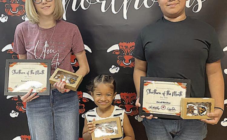 SISD students of the month named