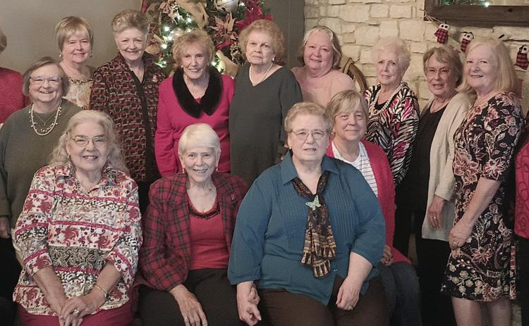 Garden Club enjoys Christmas party
