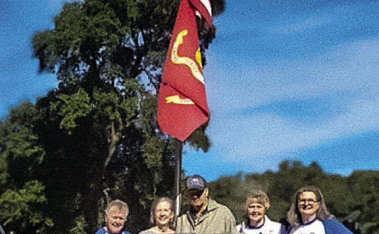 DaR recognizes Johnson’s flag display