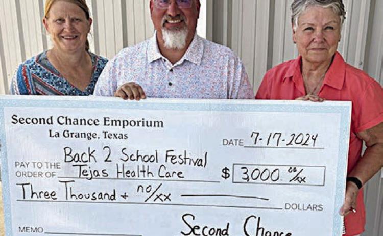 Back 2 School Festival gets donation