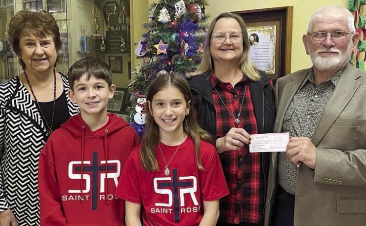 Hostyn KJT donates to St. Rose