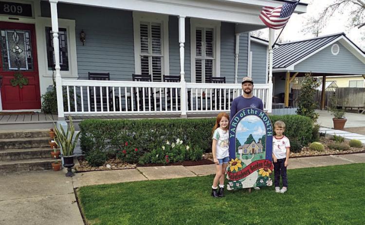 Heinrich residence chosen for yard of the month