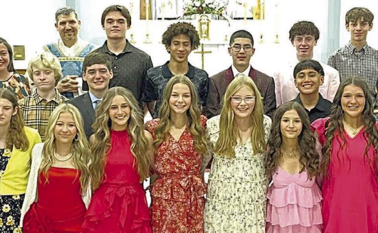 St. Rose 8th grade graduation held