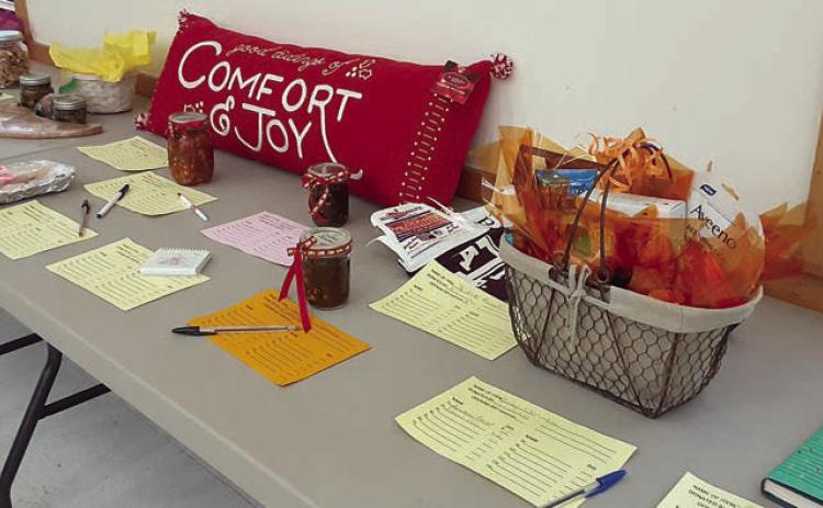 A silent auction benefitting the TRTA Foundation was held at the Fayette County Retired Teachers’ Association meeting on Nov. 14.