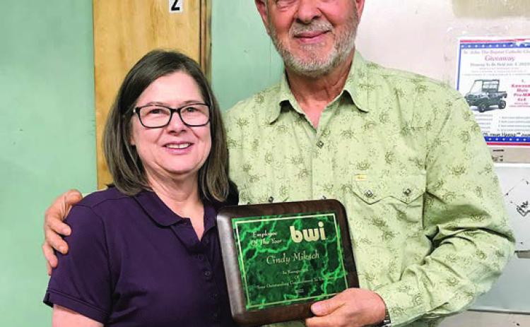 Miksch named BWI Employee of the Year