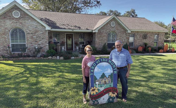 Swartz home chosen as November yard of the month