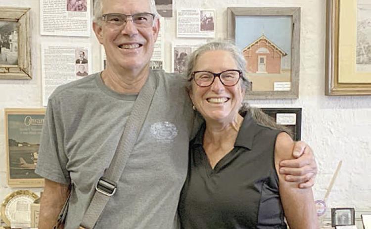 Schulenburgs visit local museum