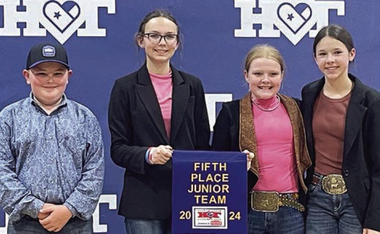 4-H’ers enter Heart of Texas Livestock Judging Contest