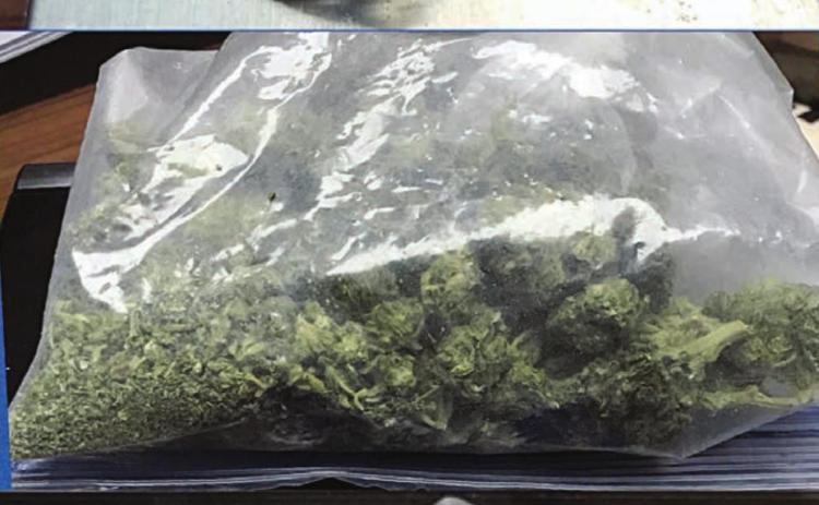 Baggies of drugs were found during a search of a local residence. Photo Courtesy of Fayette County Sheriff’s Department