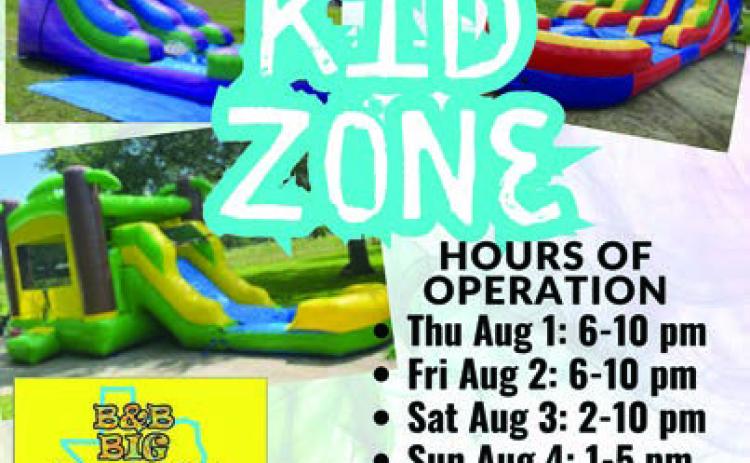 Festival adds ‘Kid Zone’ inflatables