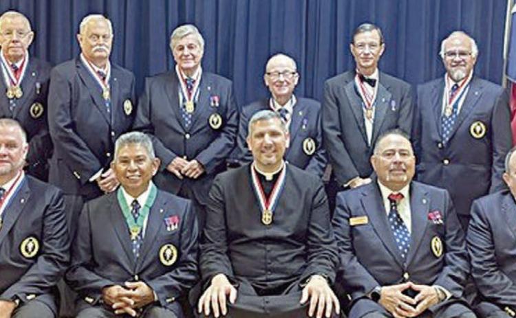 4th degree Knights of Columbus officers installed