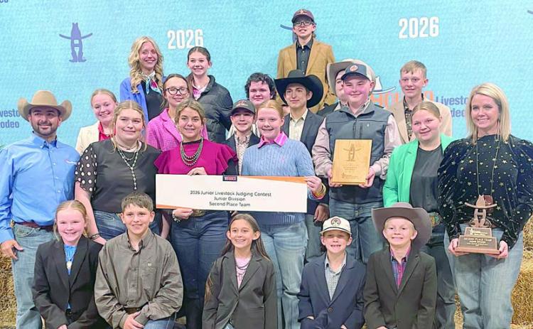 Fayette 4-H teams compete in livestock judging contest at Houston show