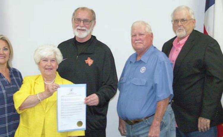 City honors Tidwell with proclamation